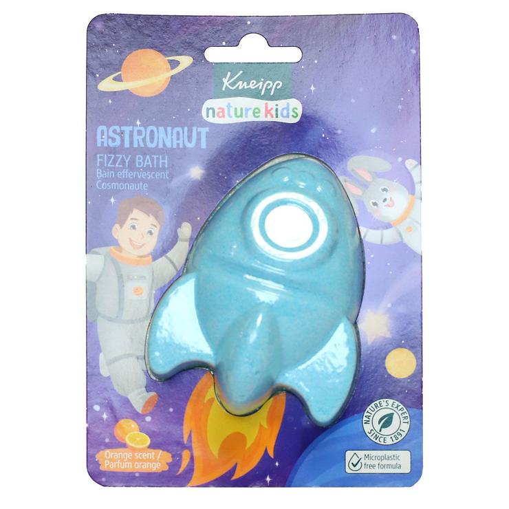 Nature Kids bain effervescent cosmonaute parfum orange 95g