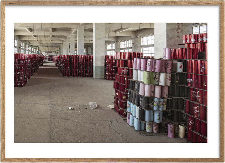 Poster & Frame Forladte Steder - Fabrik Flerfarvet