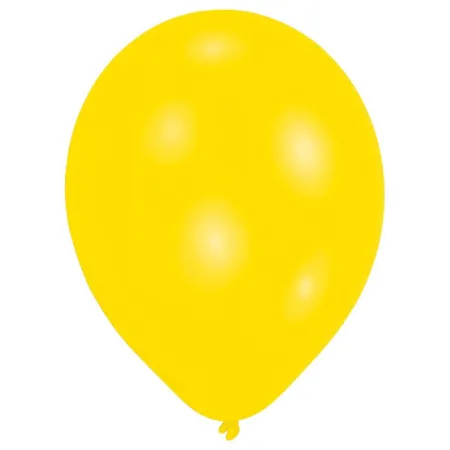 amscan Latexballons Gelb, 25 Stück