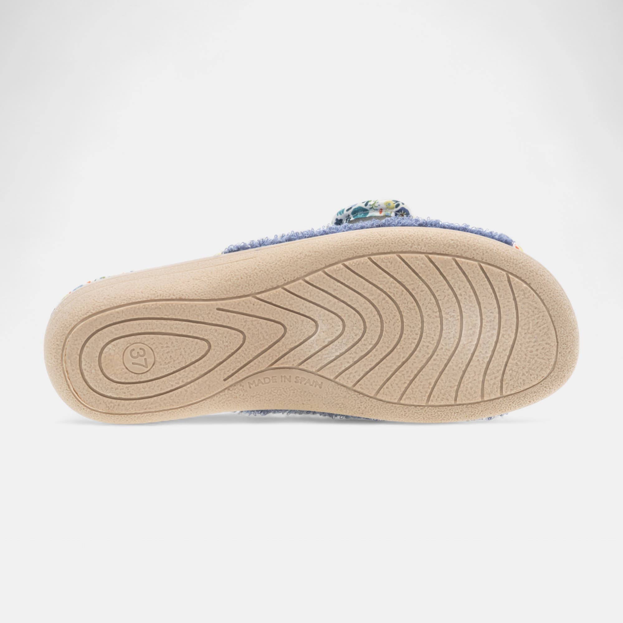 Pantoufles mules Femme bleu