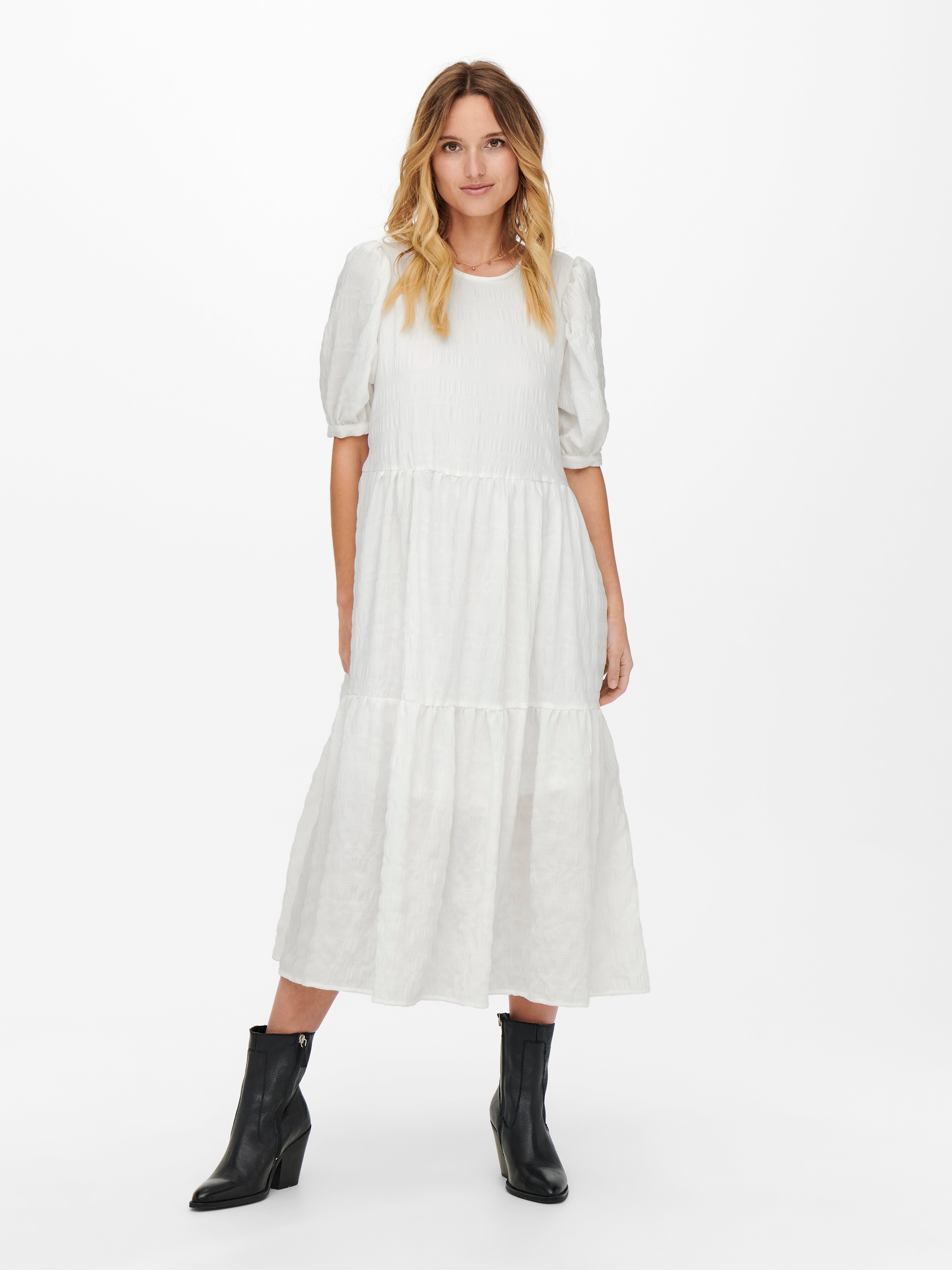 ONLDION Kurzes Kleid White