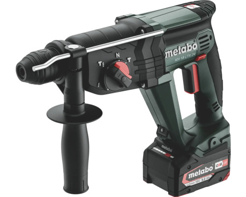 Metabo 18V SDS-plus (4 Ah) accuboorhamer, inclusief 1 accu en lader