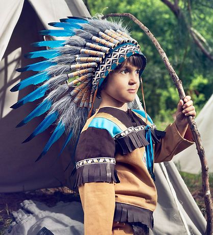 Souza Udklædning - Indianer - Atohi - Brun