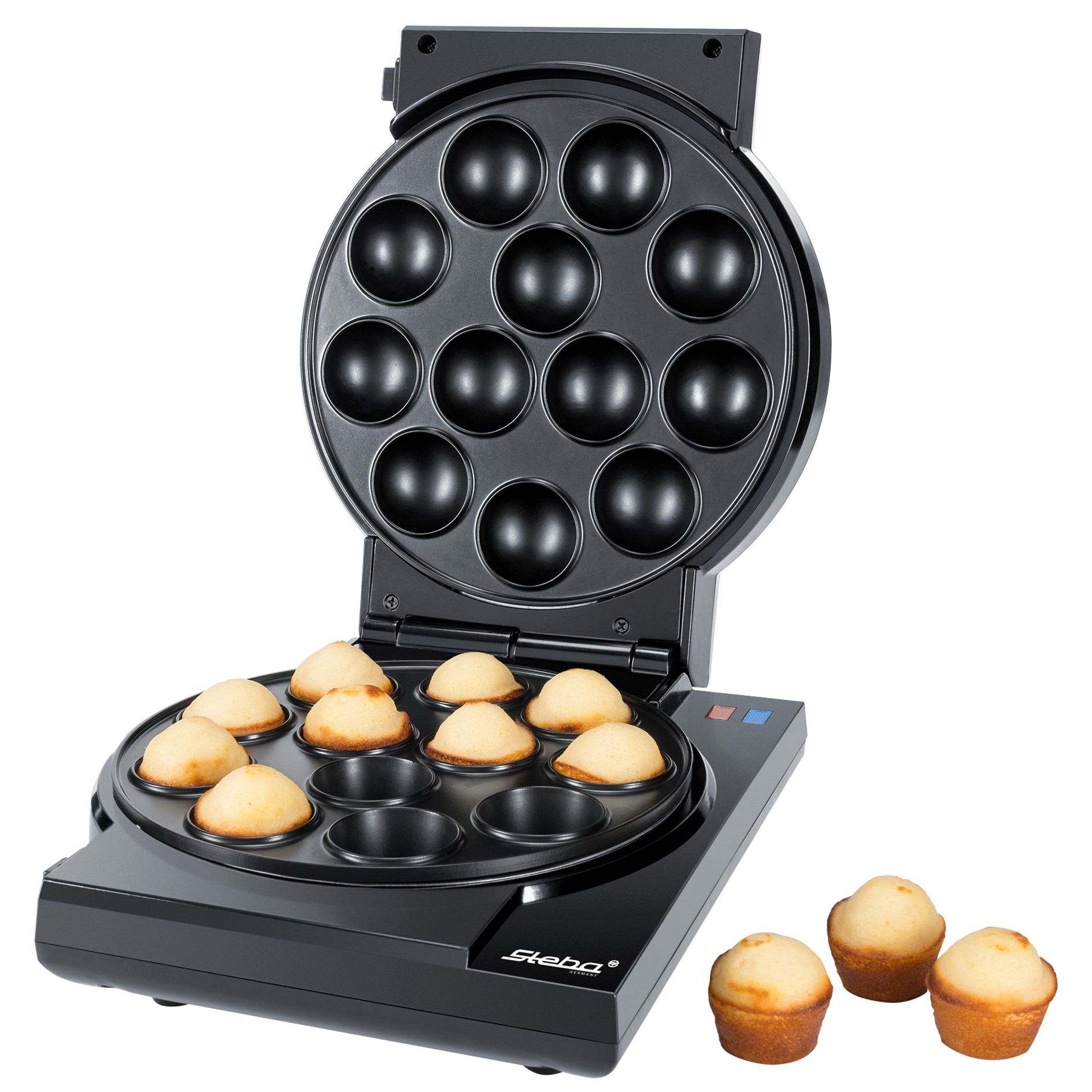 STEBA Cake-Maker 3 in 1 CM 3 - schwarz - 800 Watt