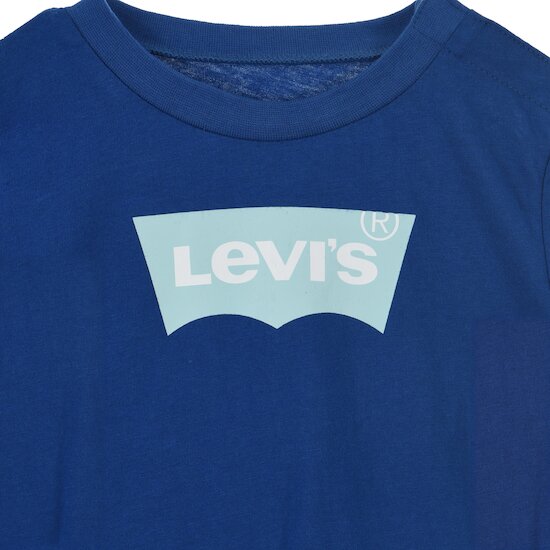 T-shirt manches courtes Batwing   Bleu        de               Levi's Kids