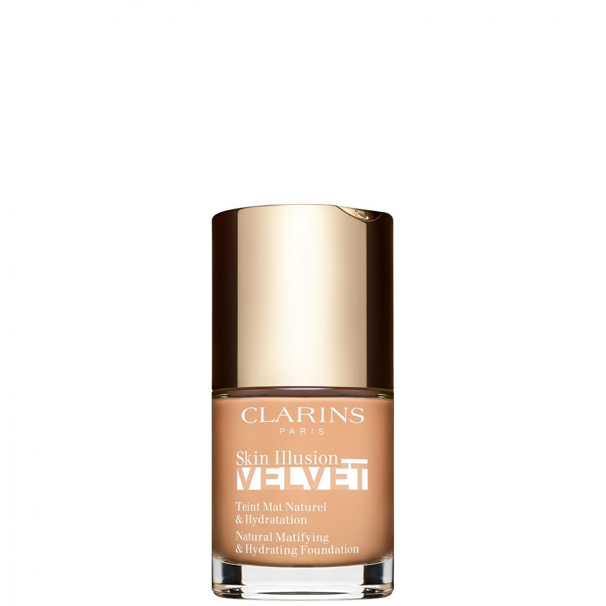 CLARINS Skin Illusion Velvet Fond de Teint Mat Naturel &  Hydratation