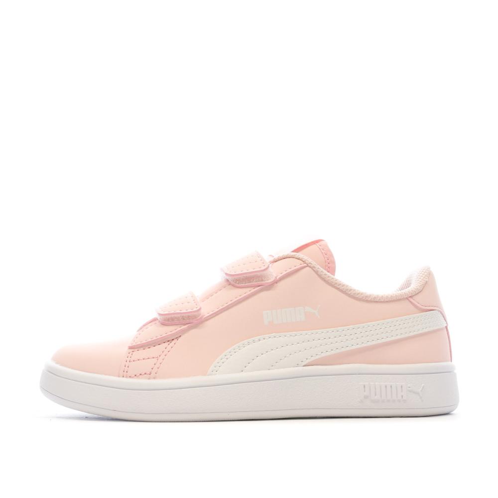 Puma Baskets à Scratchs Rose Puma Smash 183