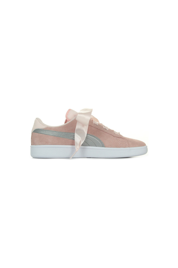 Baskets Puma Smash V2 Ribbon rose silver JW