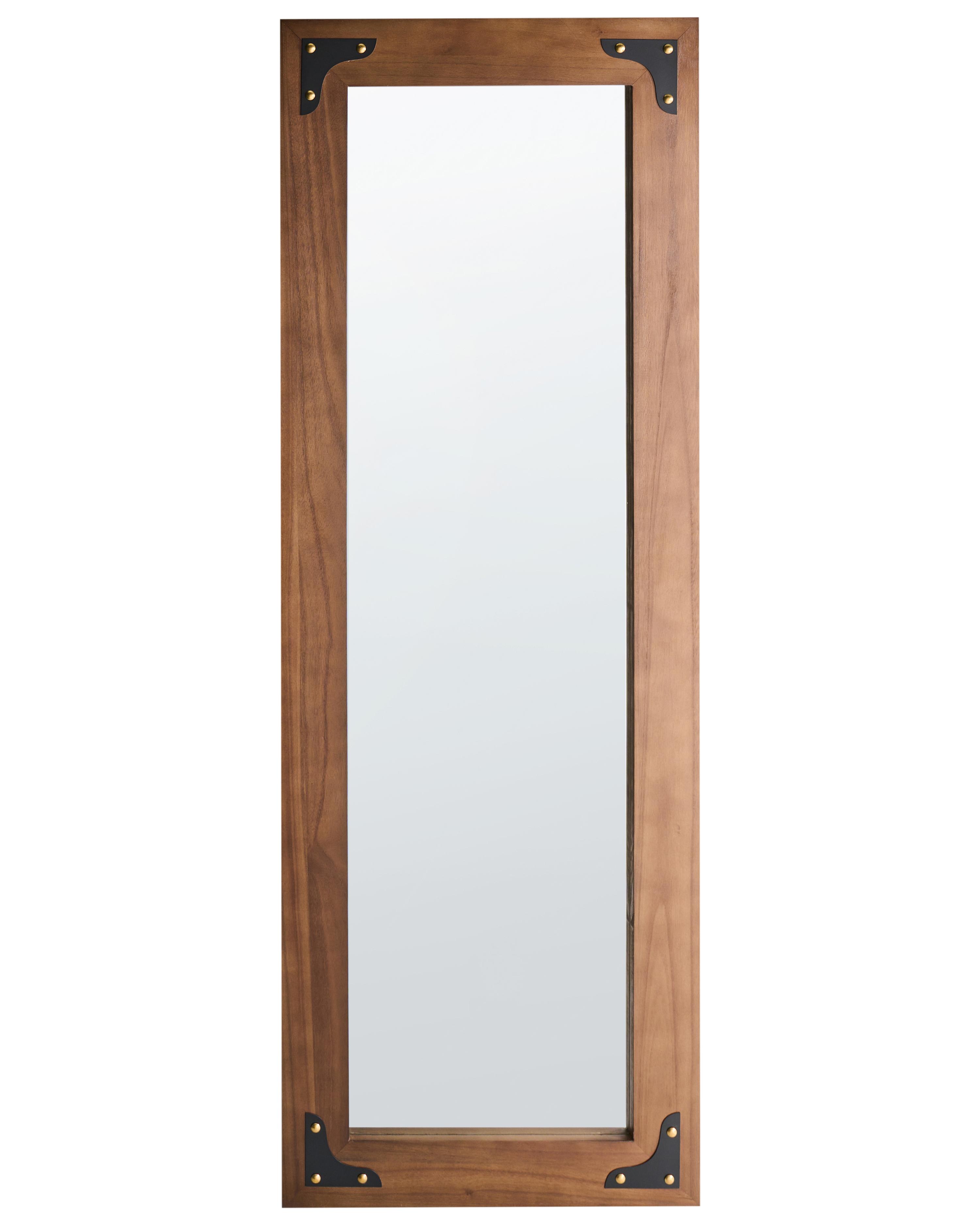 Wandspiegel BLOSVILLE 58 cm 164 cm Dennenhout Bruin