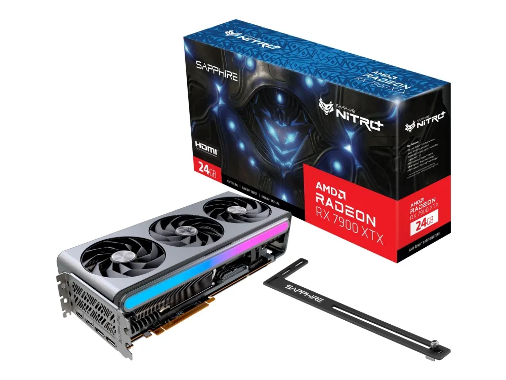 Sapphire NITRO  Radeon RX 7900 XTX Vapor-X - Grafikkort - Radeon RX 7900 XTX - 24 GB GDDR6 - PCIe 4.0 x16 - 2 x DisplayPort, 2 x HDMI