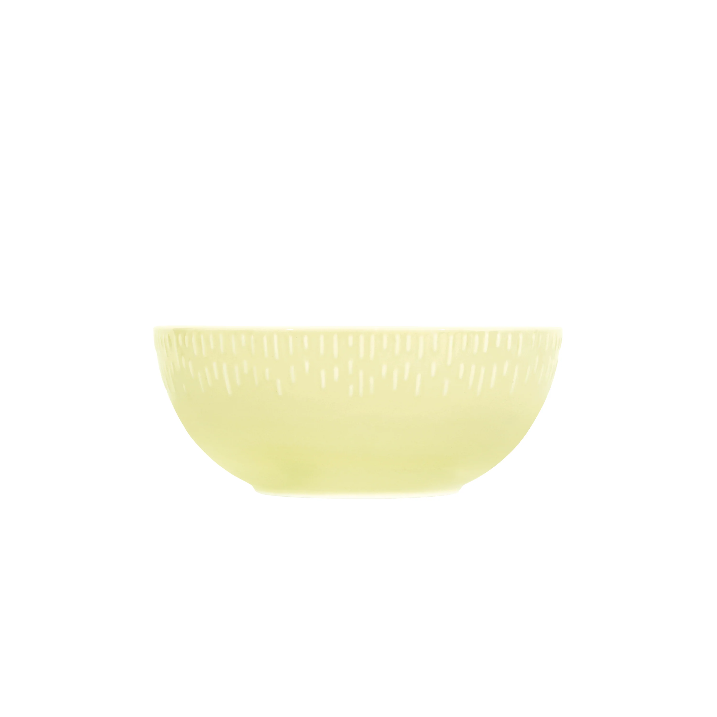 Aida  Confetti Lemon salatskål m/relief - Ø23 cm.