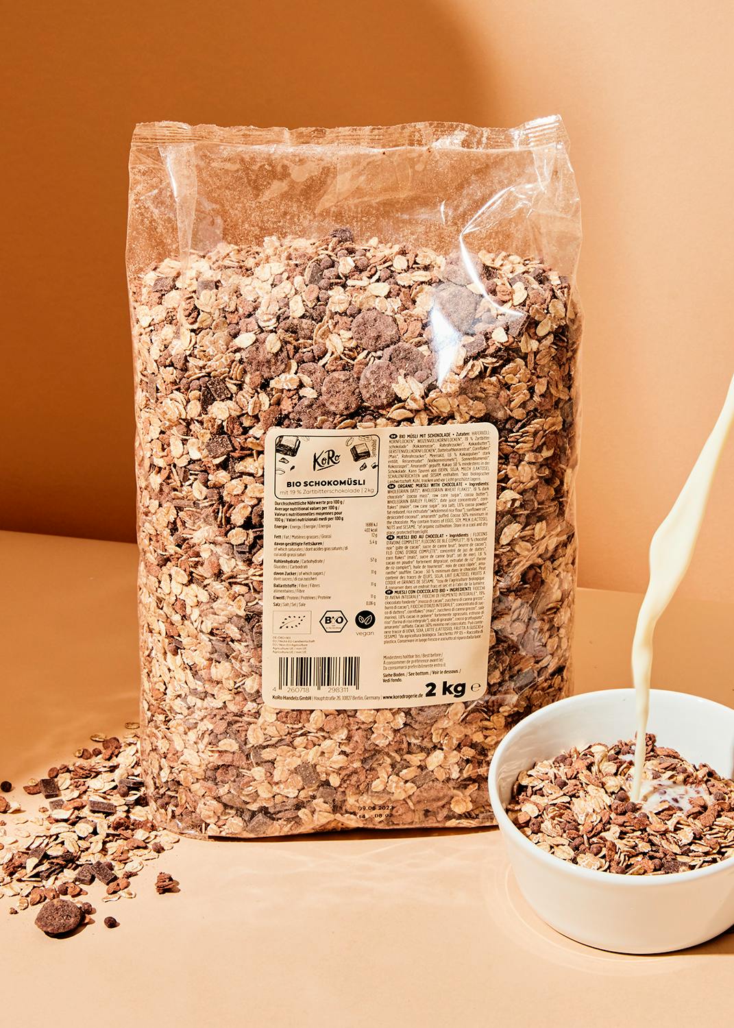 Veganes Bio Schoko Müsli 2 kg