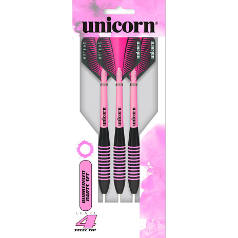 Unicorn Level 4 gummibelagt dartpile 25 gram