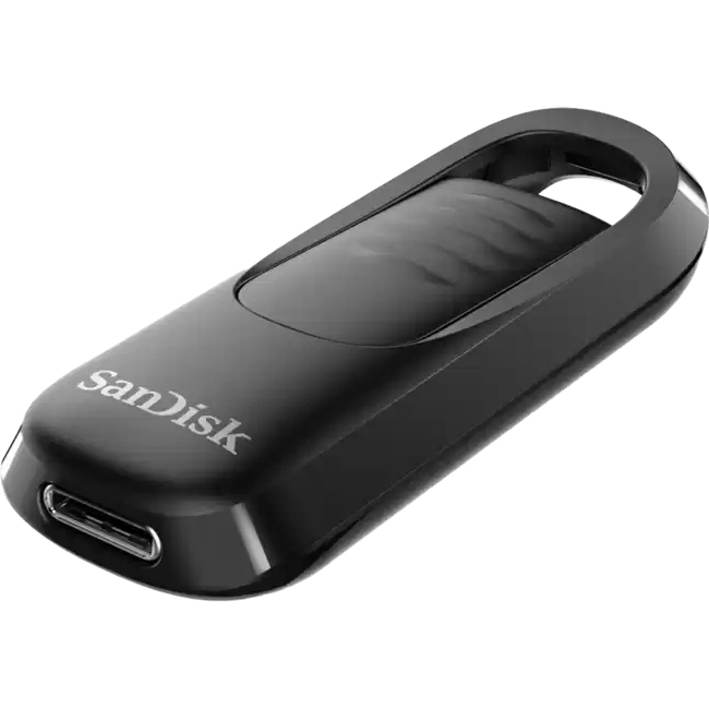 SanDisk SDCZ480-256G-G46 lecteur USB flash 256 Go USB Type-C 3.2 Gen 1 (3.1 Gen 1) Noir