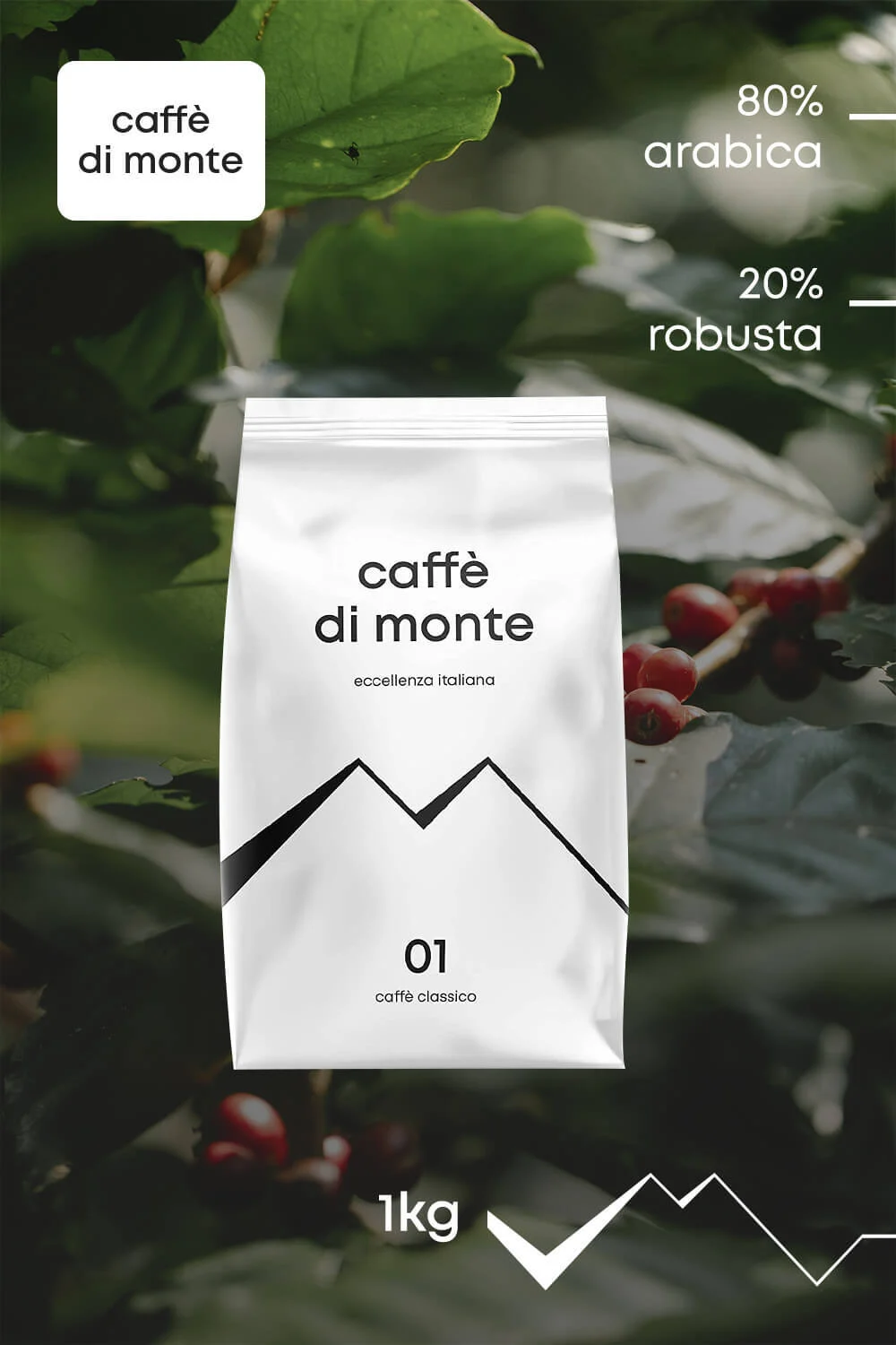 Caffè di Monte Caffè Classico Vorteilspaket 4kg