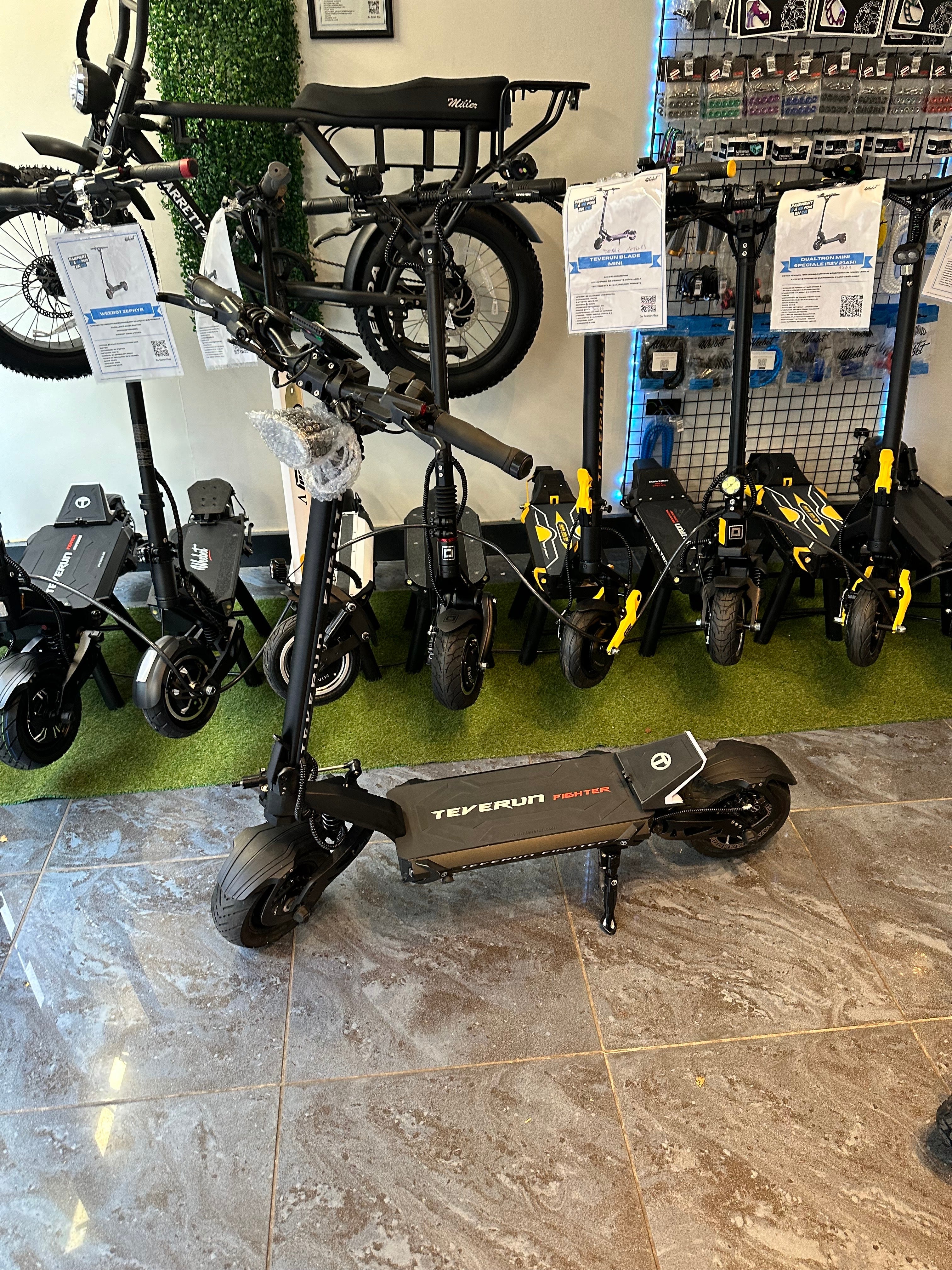 Trottinette Electrique Occasion Teverun Fighter 11 by Minimotors 60V25AH IPX5