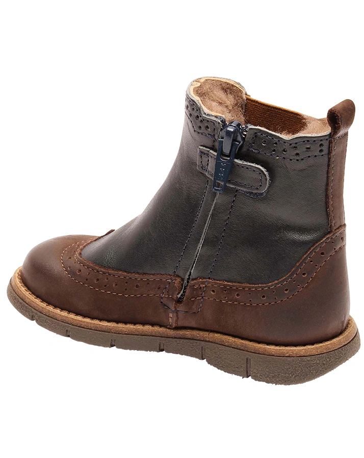 Chelsea-Boots MACE gefüttert in navy