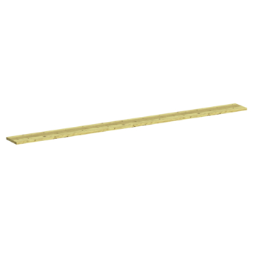 Tuinplank grenenhout ruw ca. 2,2 x 20 cm, lengte ca. 240 cm