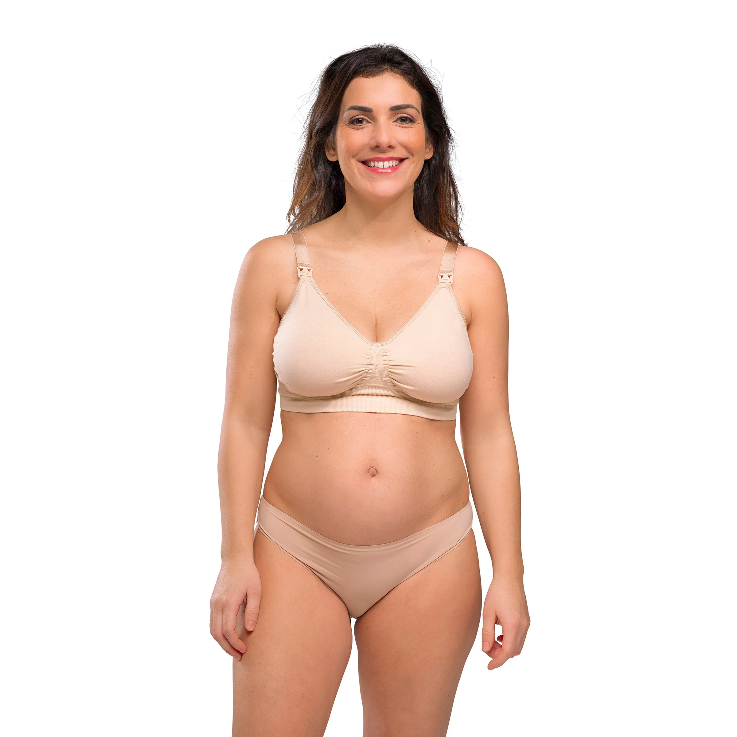 Carriwell Umstands- und Still-BH Carri-Gel beige