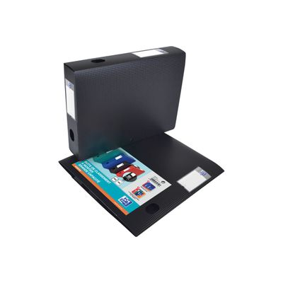 Oxford Memphis - Boîte de classement plastique - dos 60 mm - noir