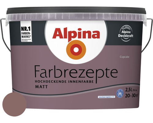 Alpina muurverf kleur recepten Cupcake 2.5 l