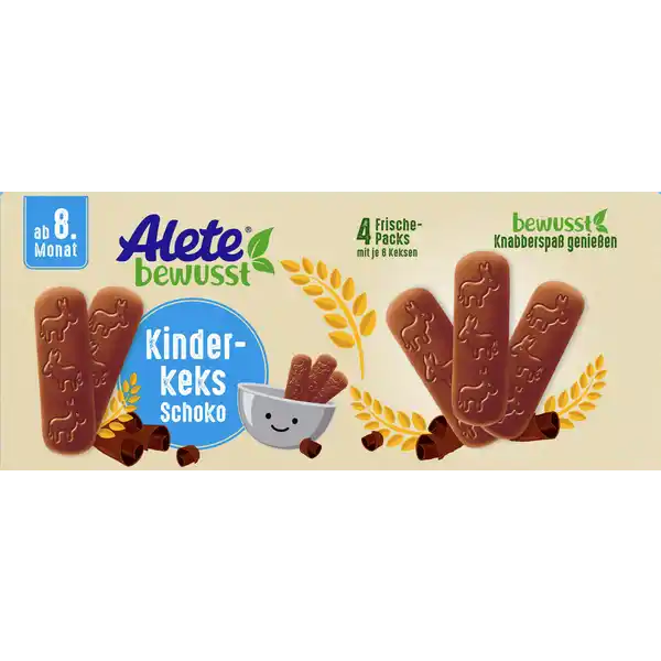 Alete bewusst Kinderkeks Schoko 180g