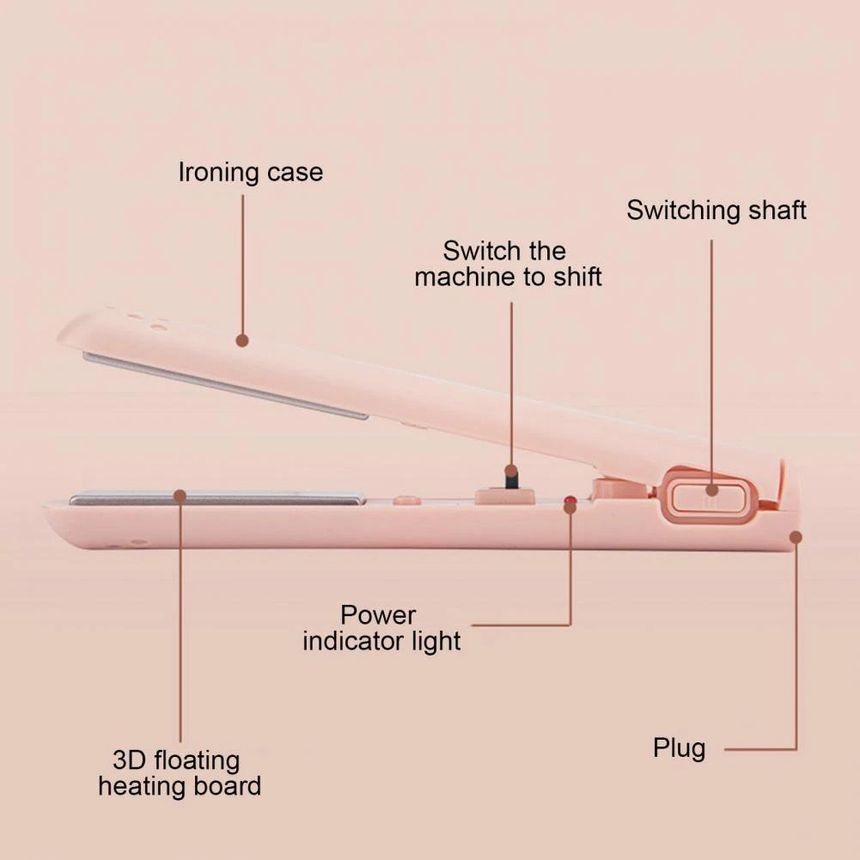 HOMTEC - USB-stijltang