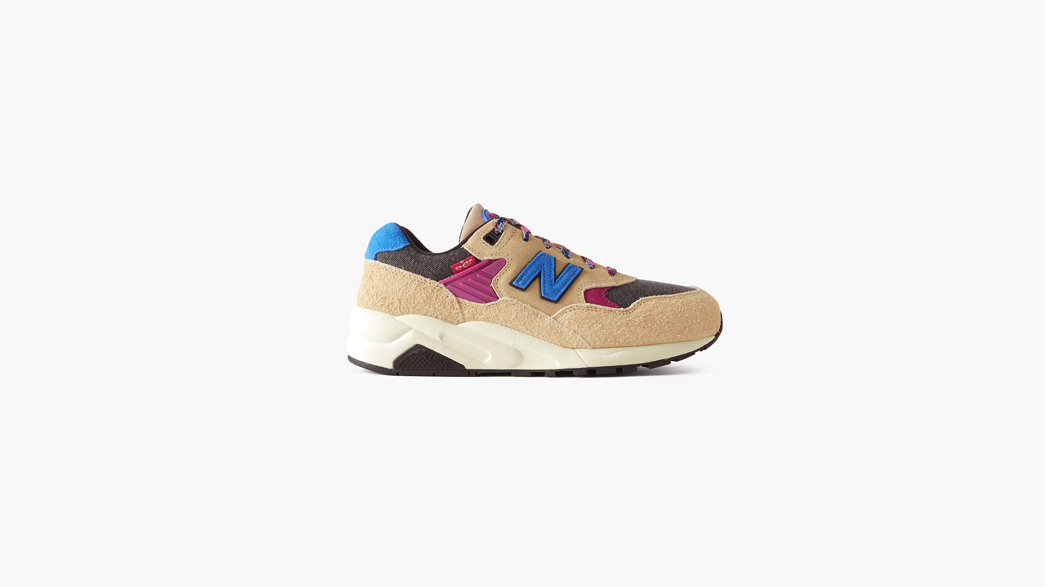 Baskets Levi's® x New Balance MT580LE2 - Beige Black - Multicolore