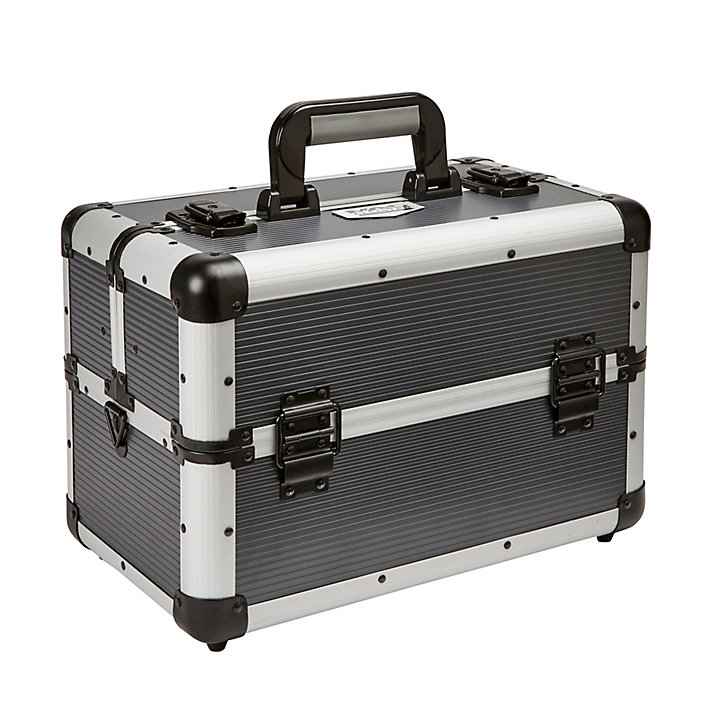 Boîte de rangement Mac Allister WS-OR14 en aluminium et PVC 16 compartiments L.37 x l.22,7 x H.23 cm