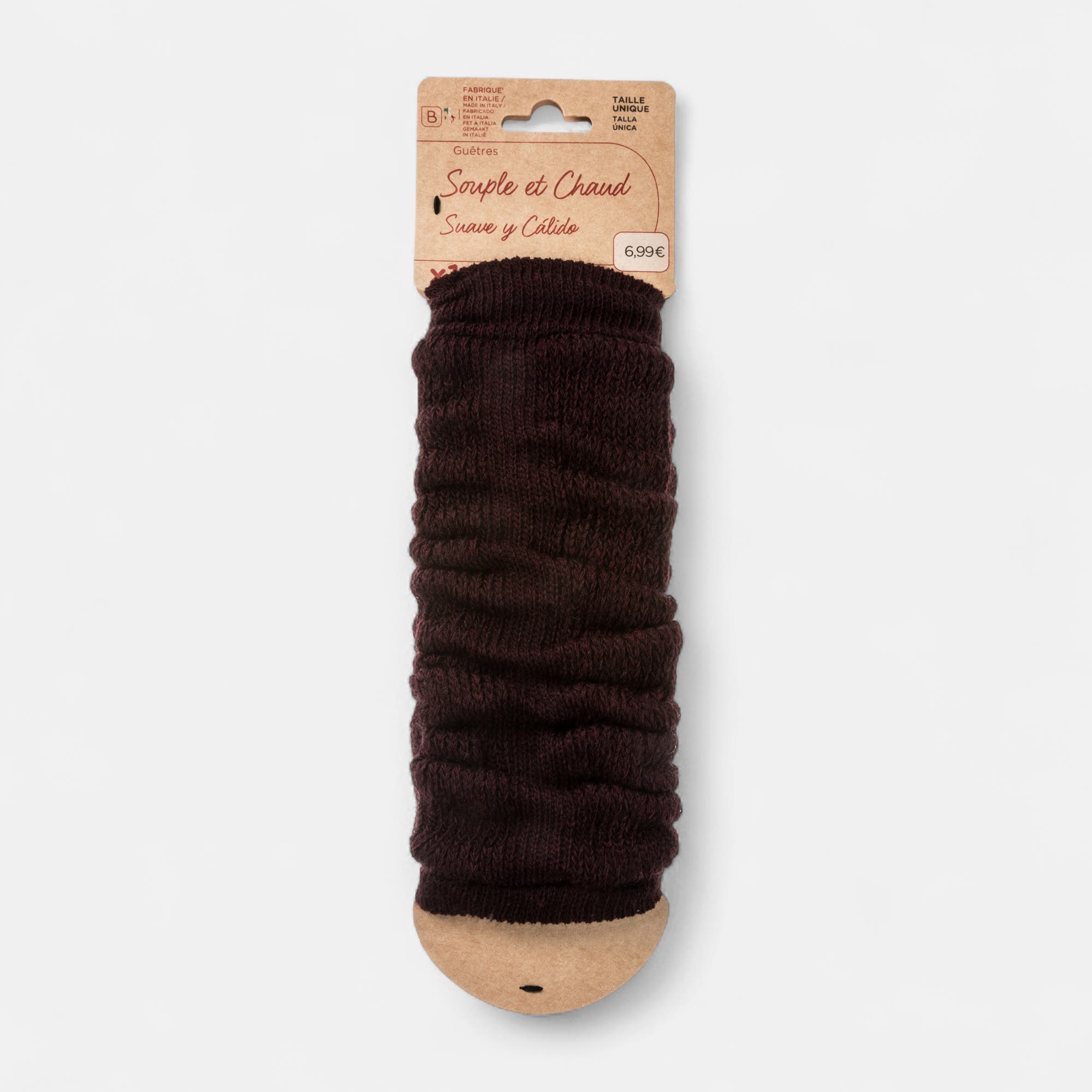 Chaussettes Femme bordeaux