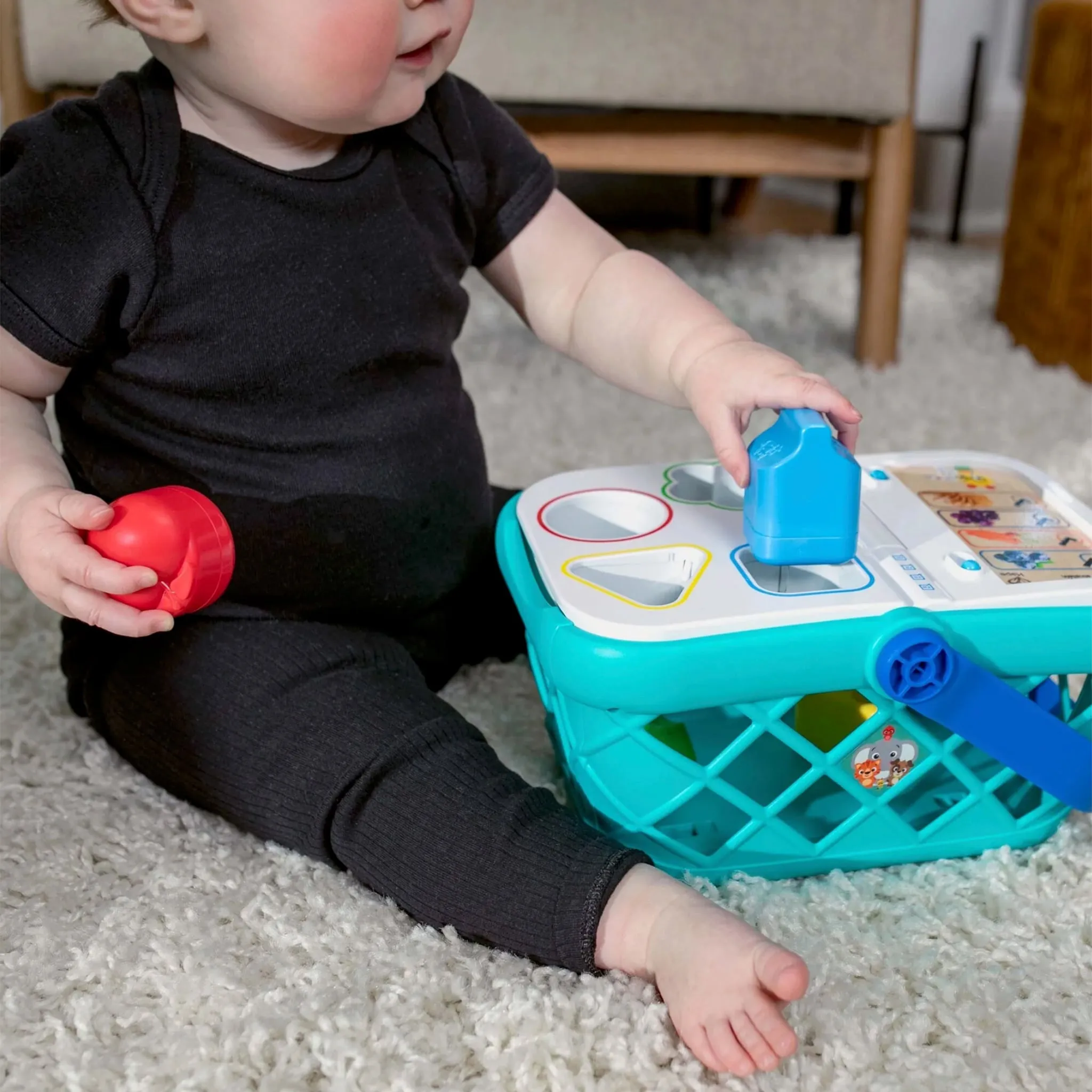 Hape Panier d'Épicerie Tactile Magic Touch