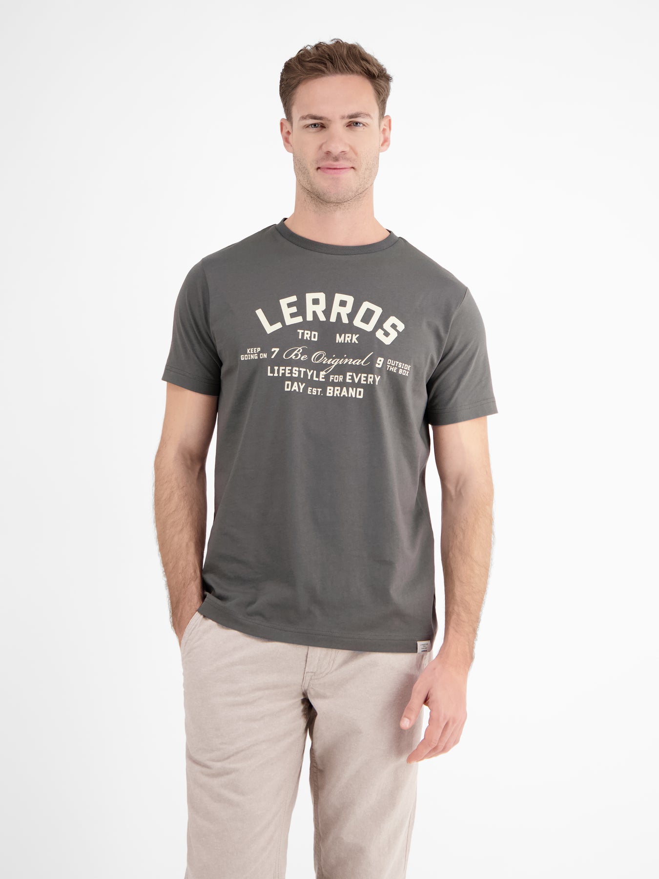 Sommerliches T-Shirt mit Print
