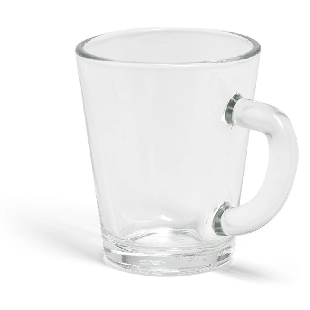 Tasse à expresso 7cl en verre transparent