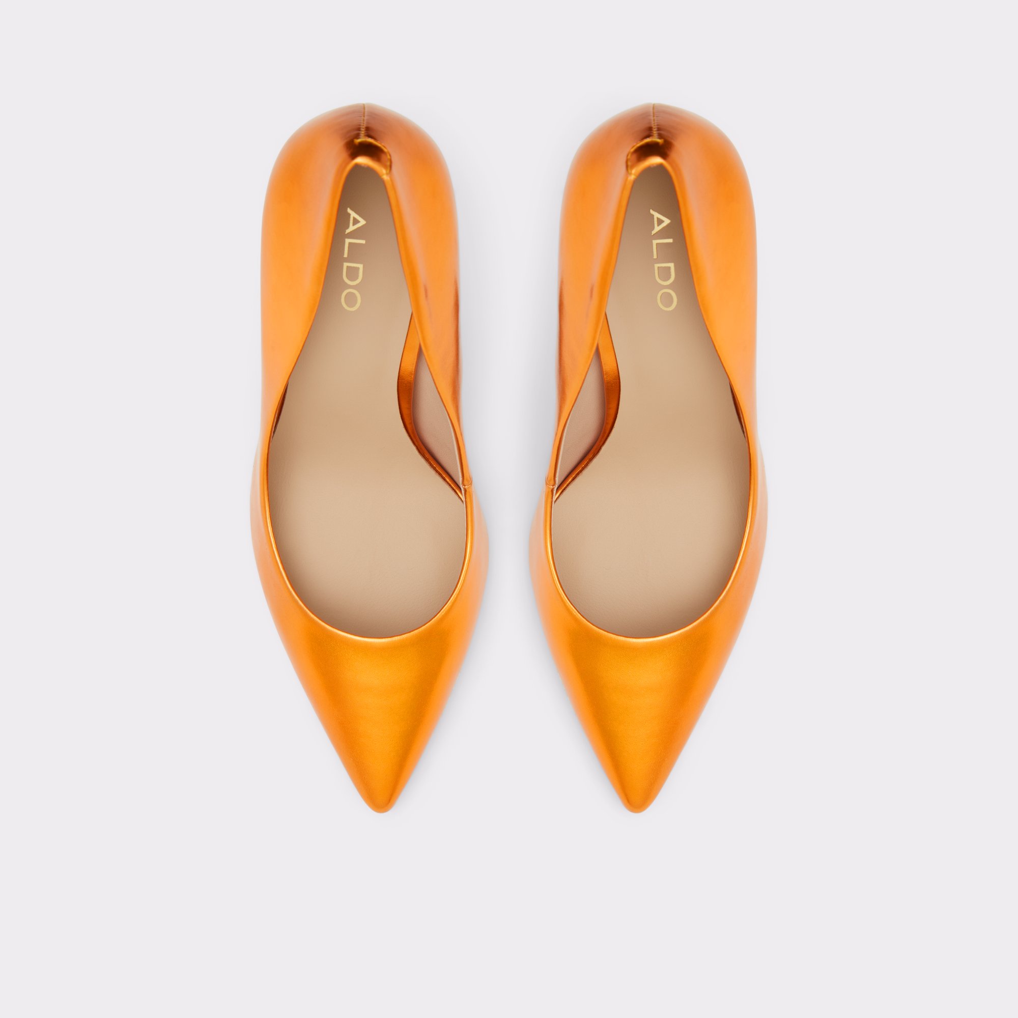 Stessy_ Orange Women Pumps