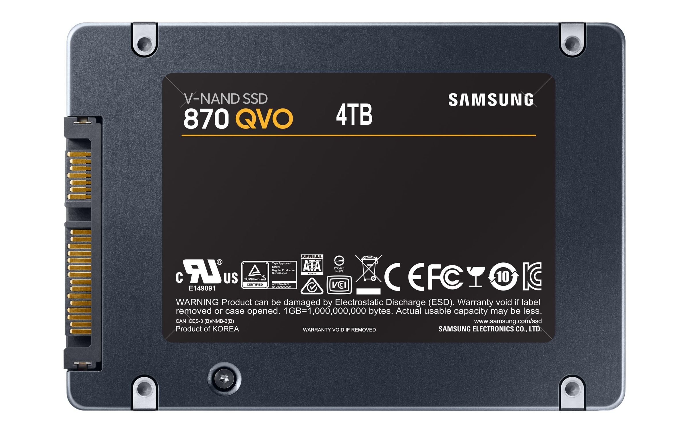 Samsung externe SSD »870 QVO 44683 4 TB« 4 TB