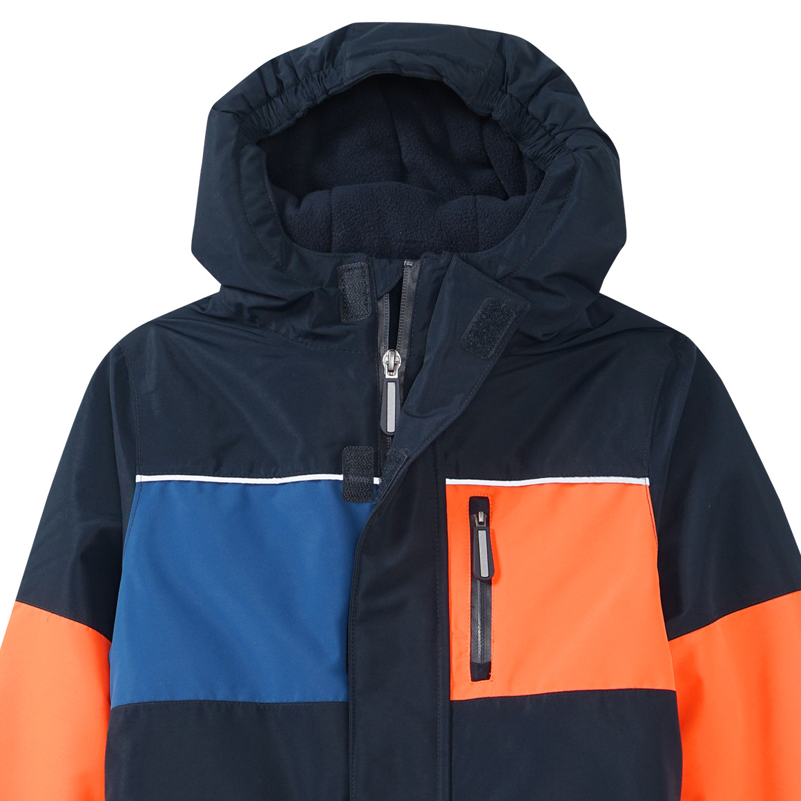 Topolino Jungen Schneeoverall mit Farbteilern dunkelblau