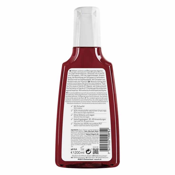 Rausch Spezial-Shampoo mit Weidenrinde, 200 ml