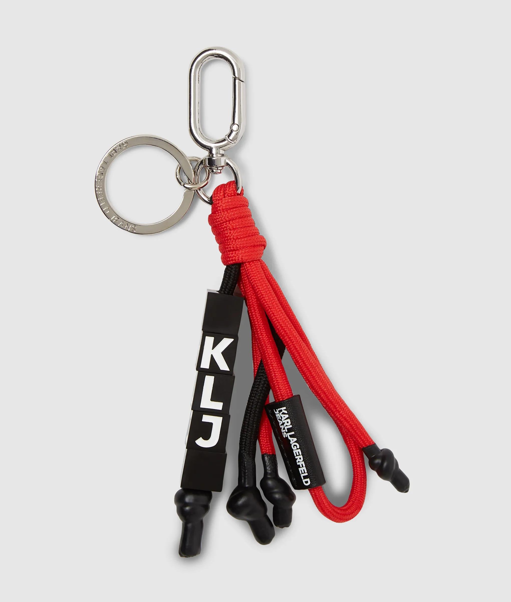 Sleutelhanger met geknoopt koord