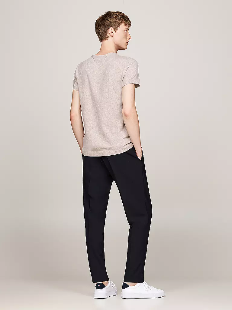 TOMMY HILFIGER T-Shirt Slim Fit creme