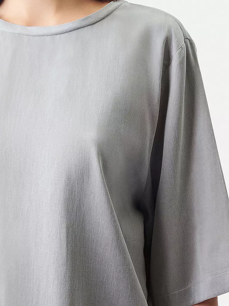 DRYKORN Blusenshirt DIEDRA hellgrau