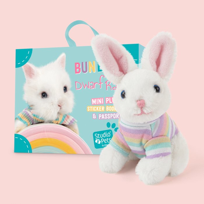 Studio Pets | Mini Bunbun met koffertje 8 cm