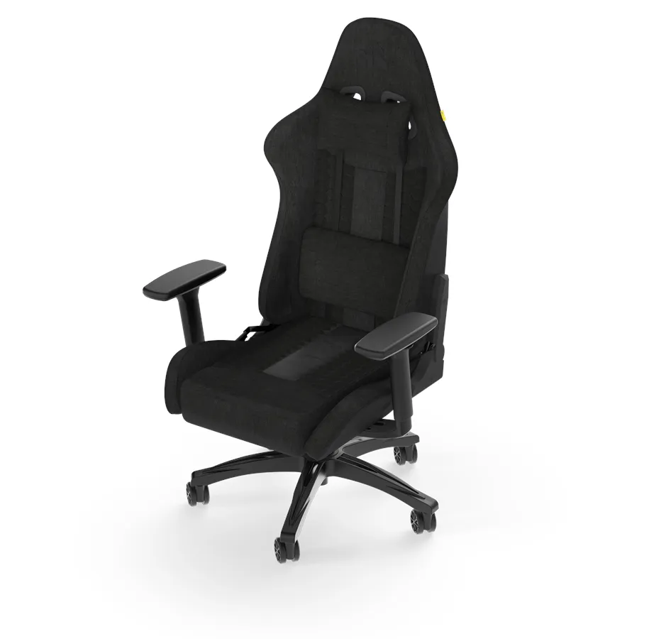 CORSAIR | TC100 Relaxed (Fabric) - Gamingstol - Stof - Op til 120 kg | Sort