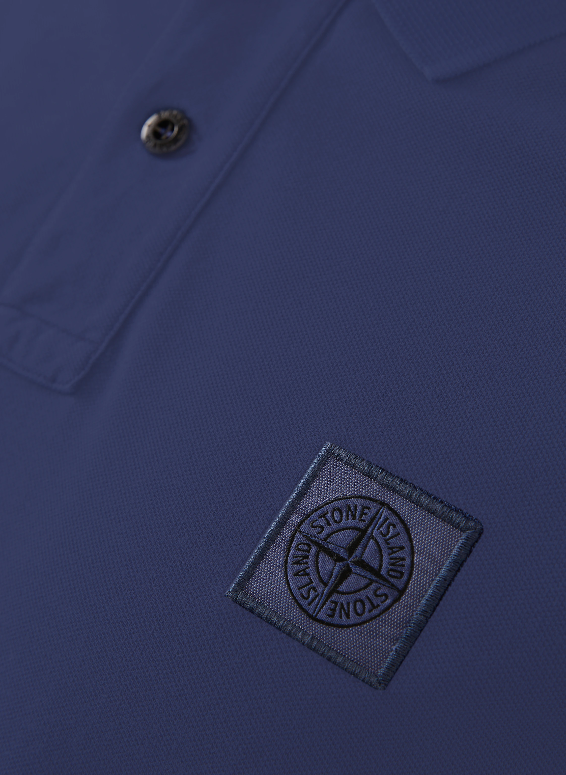 STONE ISLAND Piqué-Poloshirt Slim Fit