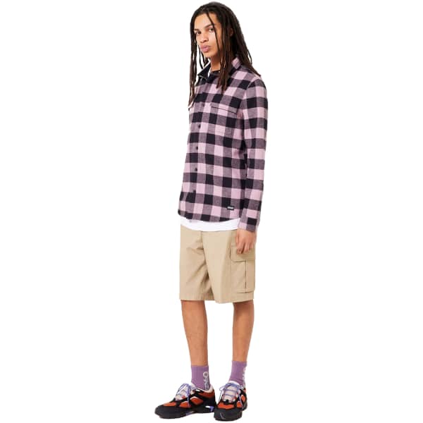 Chemise OAKLEY BEAR COZY FLANNEL TOADSTOOL/BLACK CHECK