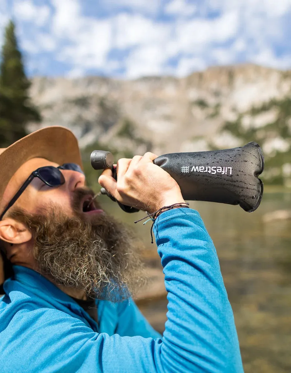 Lifestraw Peak Series Collapsible Squeeze 1 L Mountain Blue