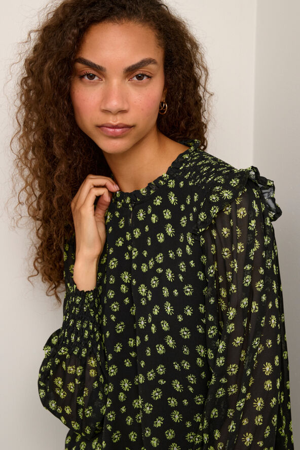 Karen by Simonsen HeyaKB Blouse Petite lime flower