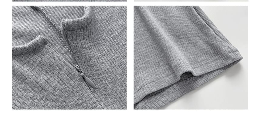 Shira - Romper met lange mouwen en diepe V-hals in 7 kleuren