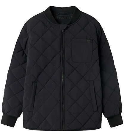 Name It Thermojacke - NkmMarlin - Quilt - Schwarz