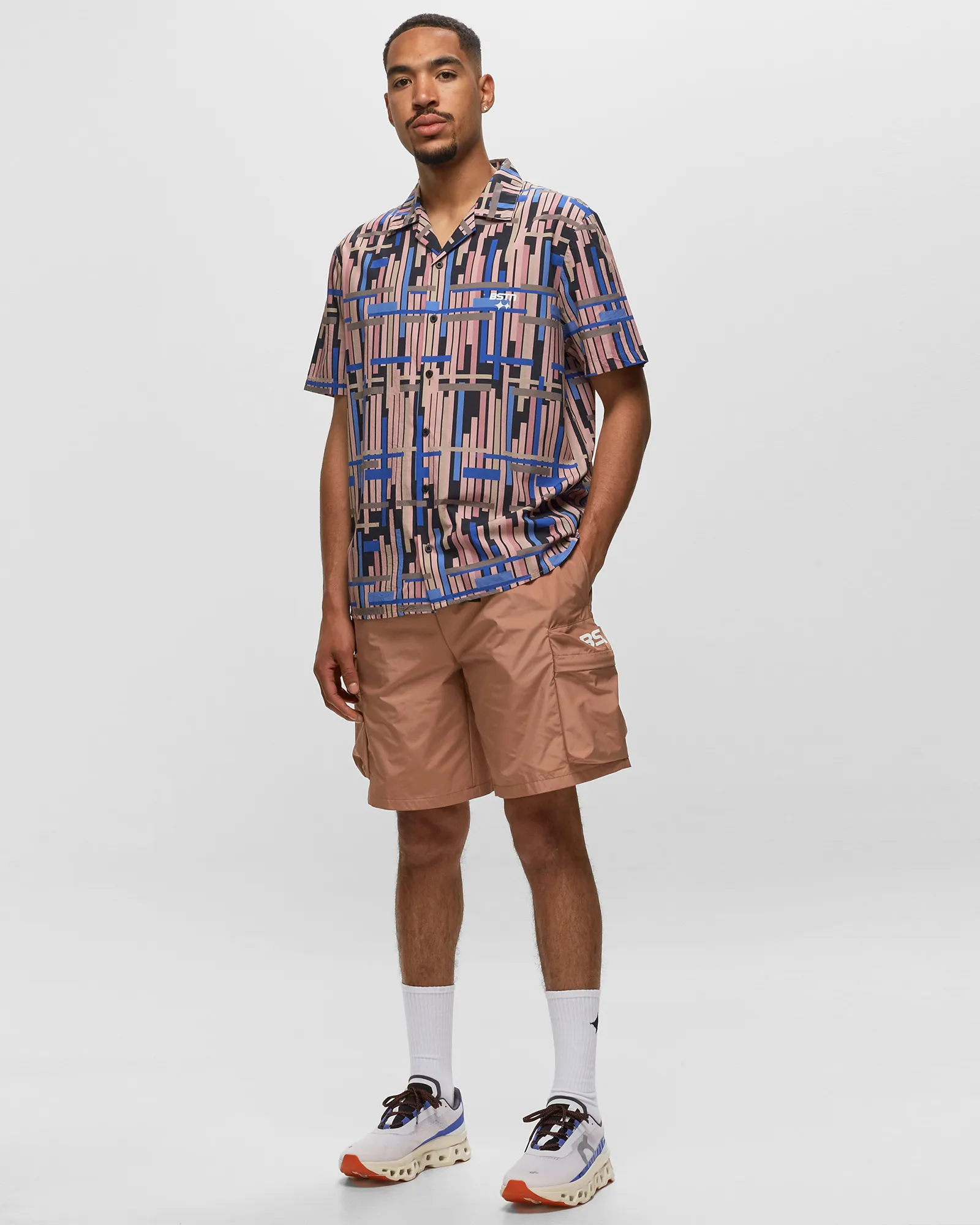 BSTN Brand Lightweight Cargo Shorts