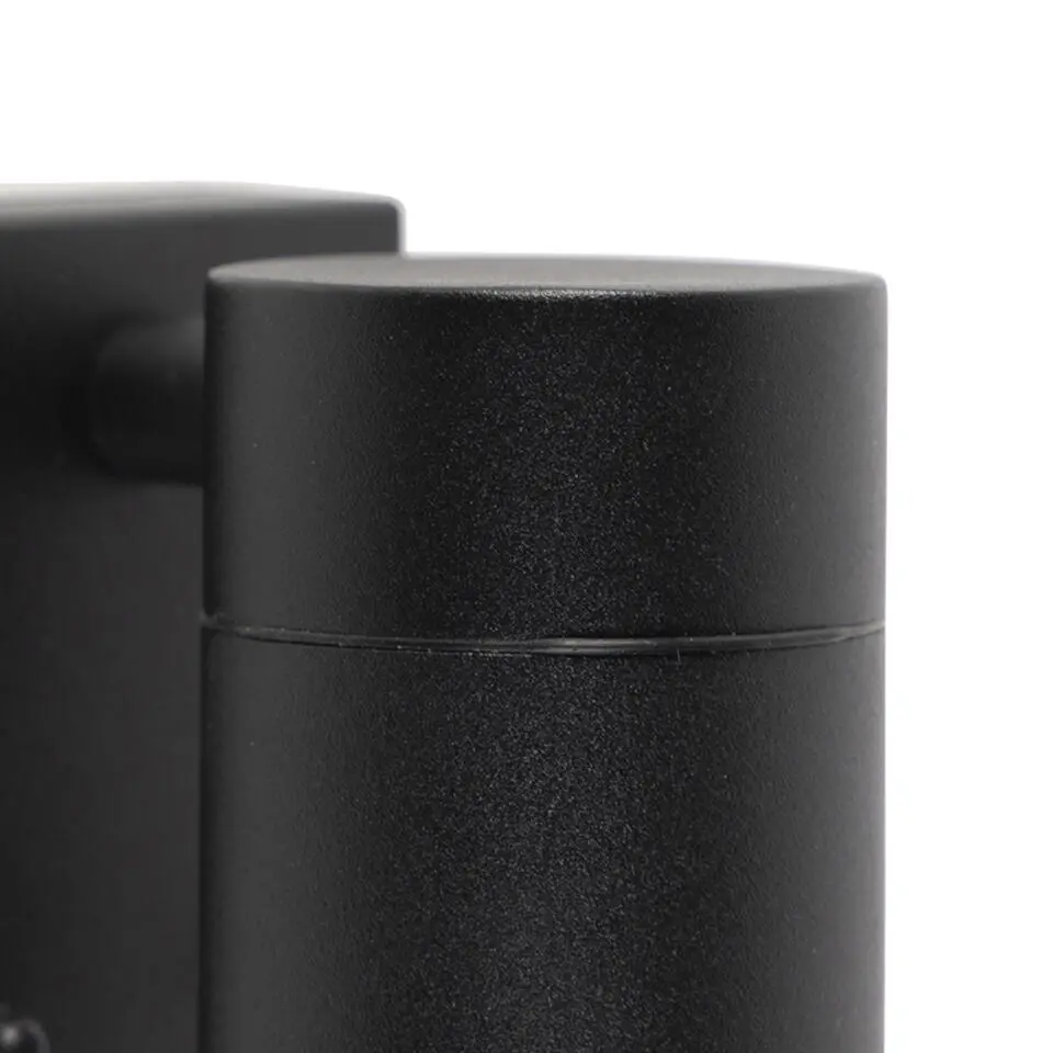 Qazqa buitenlampen met sensor solo zwart gu10